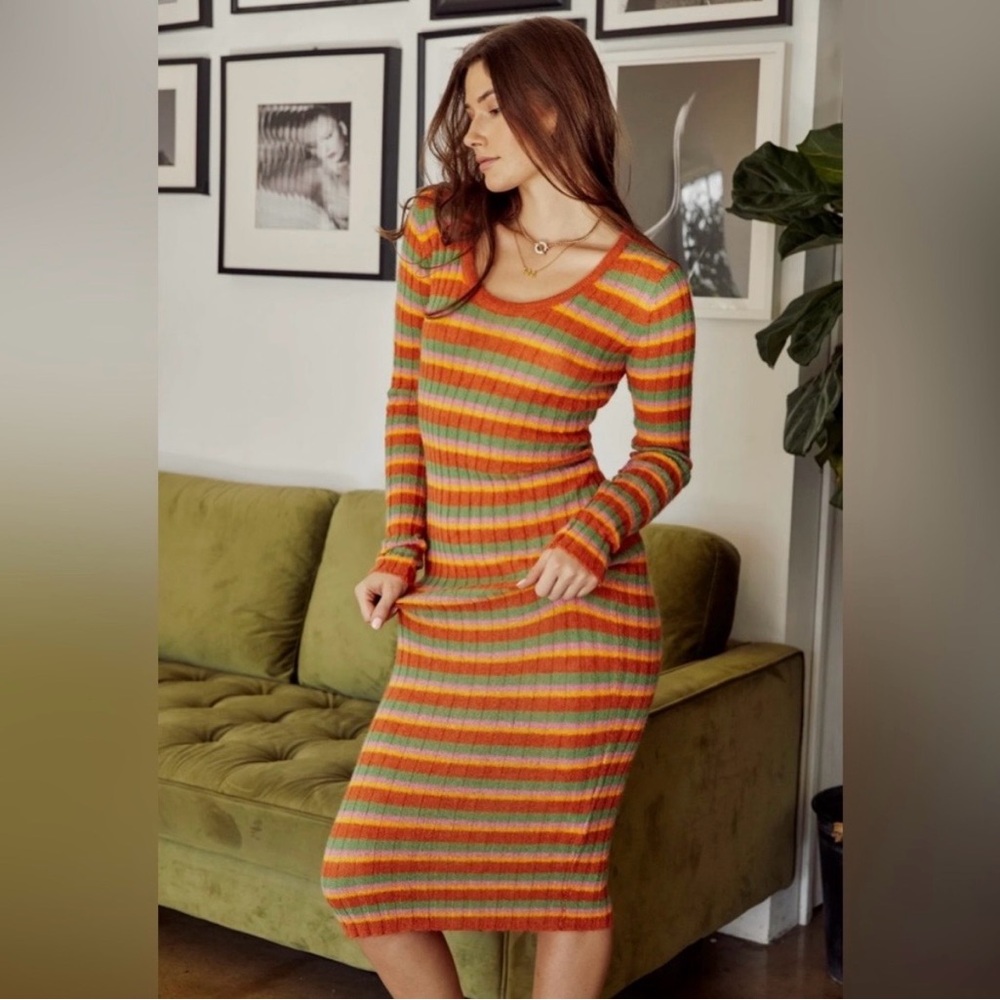 Lisa Says Gah Malfa Midi Dress XS/S